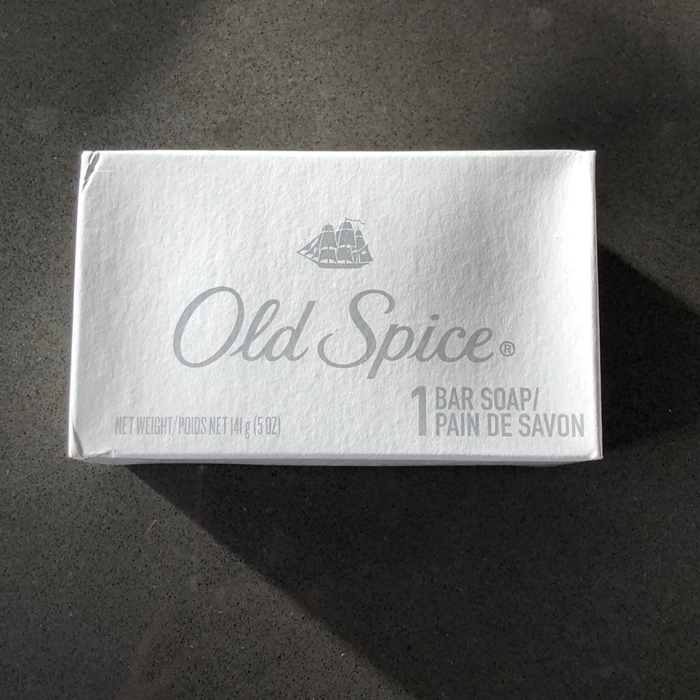 Free with purchase - Old spice bar soap